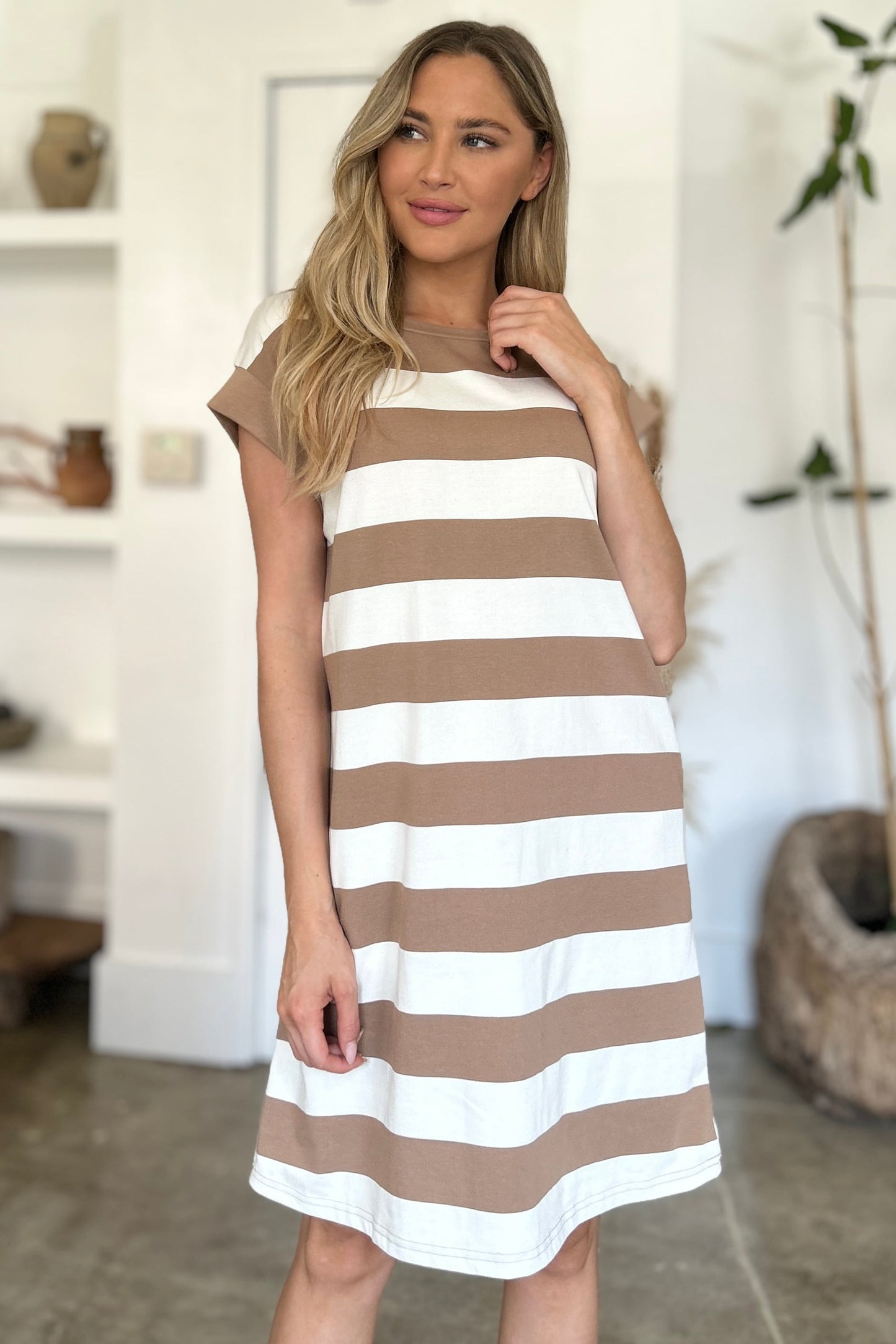 Breton Mini Dress