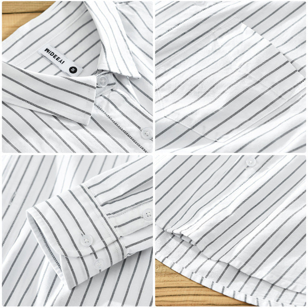 The Alistair Striped Button Down