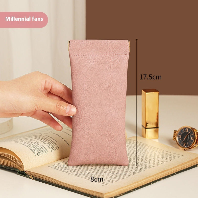 CuirPort Soft Leather Sunglass Case