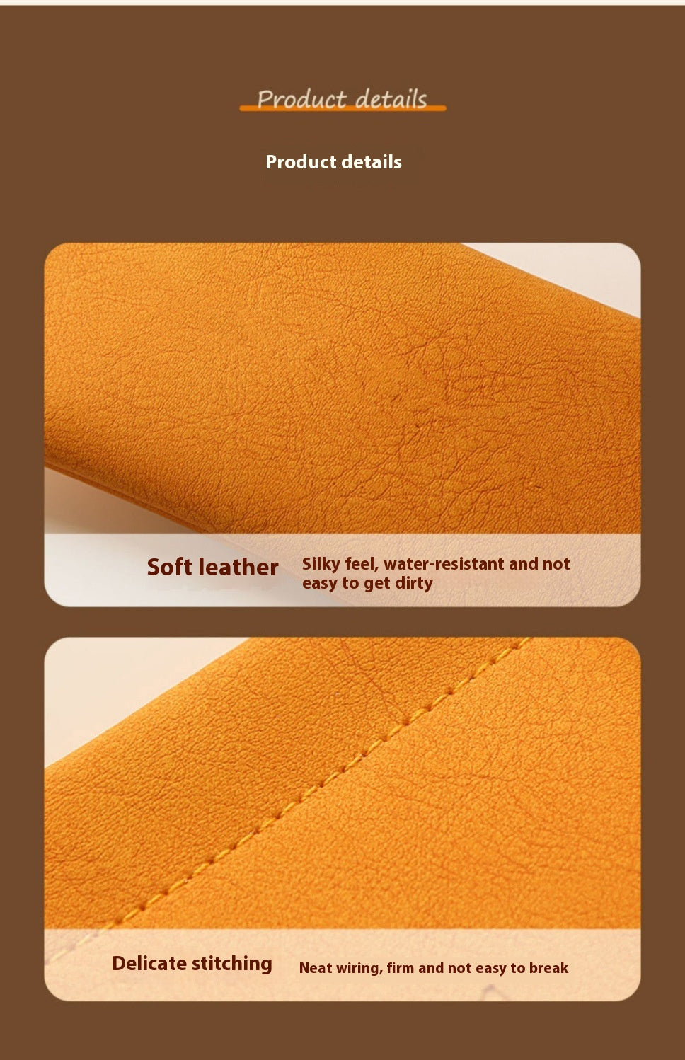 CuirPort Soft Leather Sunglass Case