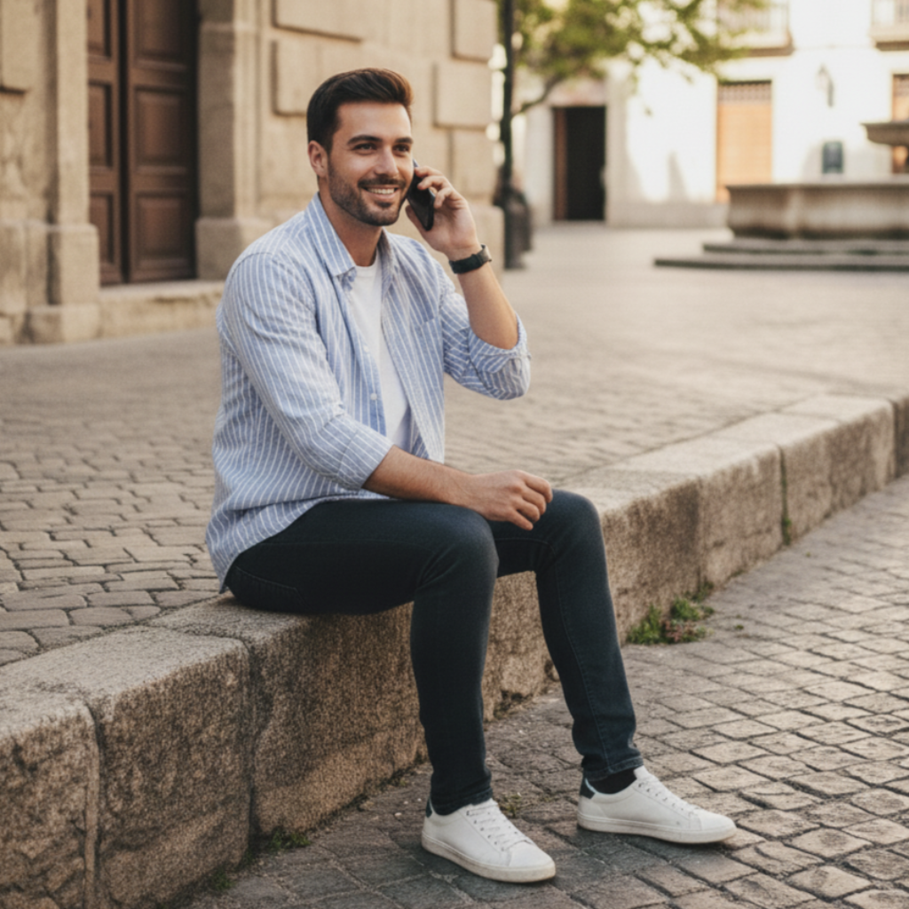 The Alistair Striped Button Down