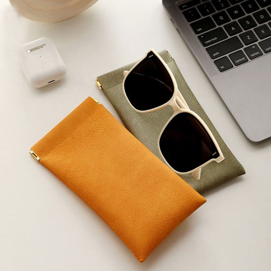 CuirPort Soft Leather Sunglass Case