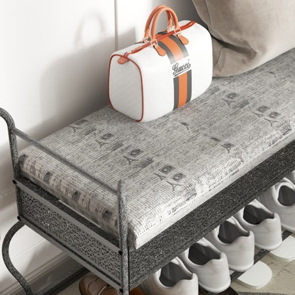 The Garrison Shoe Rack And Bench