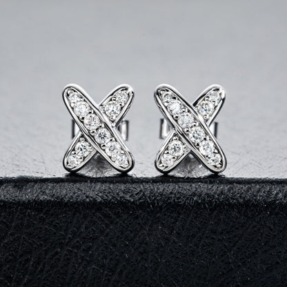 ELISE CROSS X EARRINGS