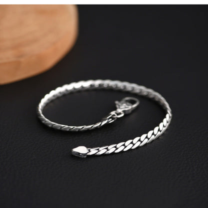 Le Maillon Classique Silver Bracelet