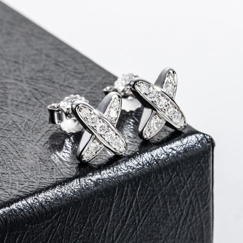 ELISE CROSS X EARRINGS