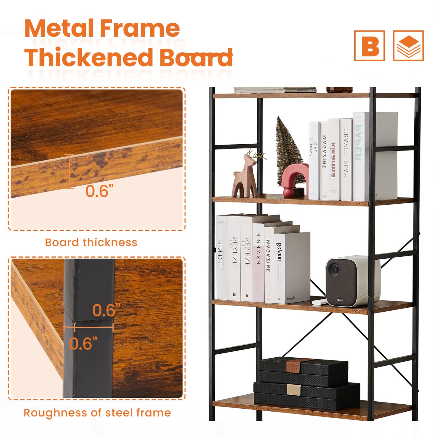 Ironframe V Bookshelf
