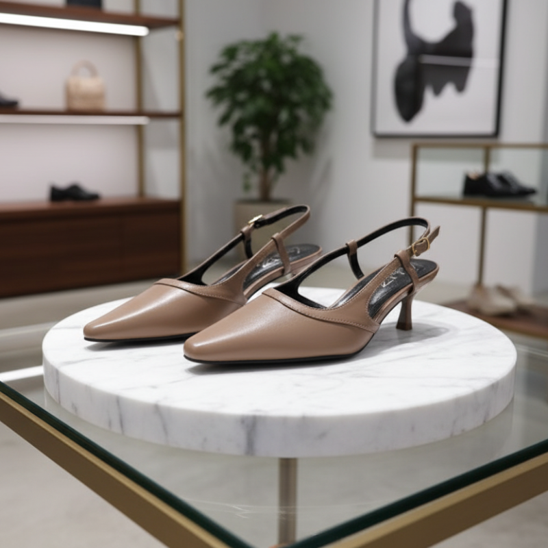 LUXTON SLINGBACK HEELS