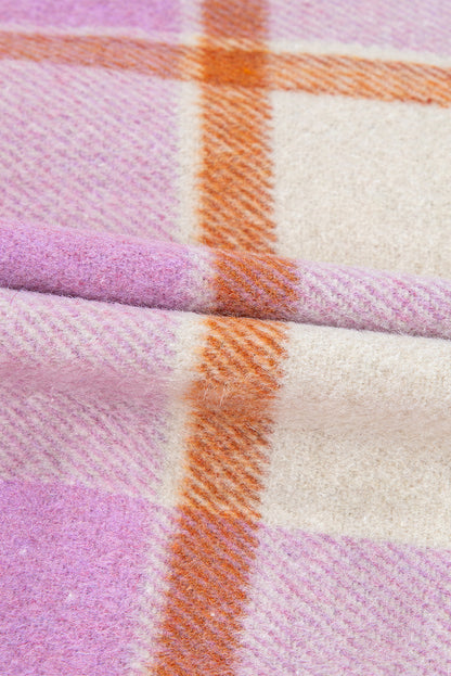 The Rustic Chic Plaid Corduroy Shacket