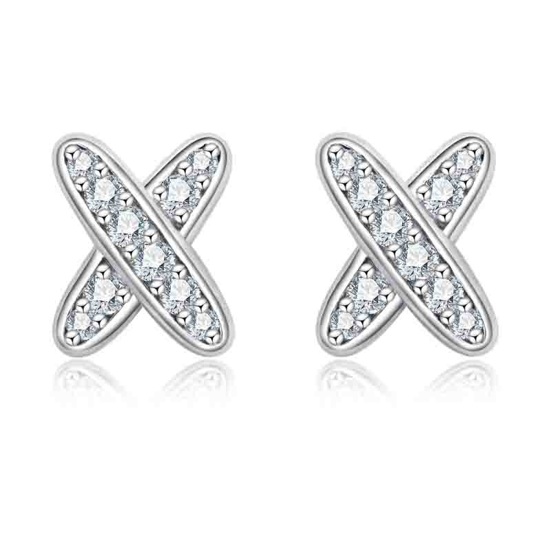 ELISE CROSS X EARRINGS