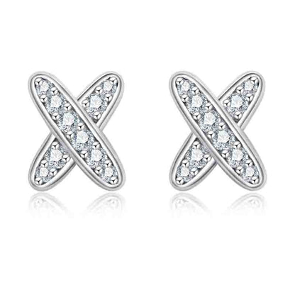 ELISE CROSS X EARRINGS