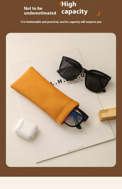 CuirPort Soft Leather Sunglass Case
