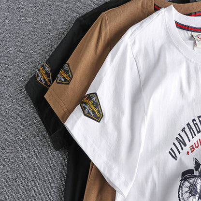 American Retro "Air & Rainbow" Heavy Tee