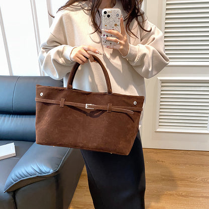 THE SEDONA SUEDE TOTE