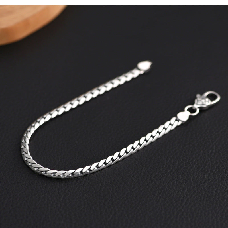 Le Maillon Classique Silver Bracelet