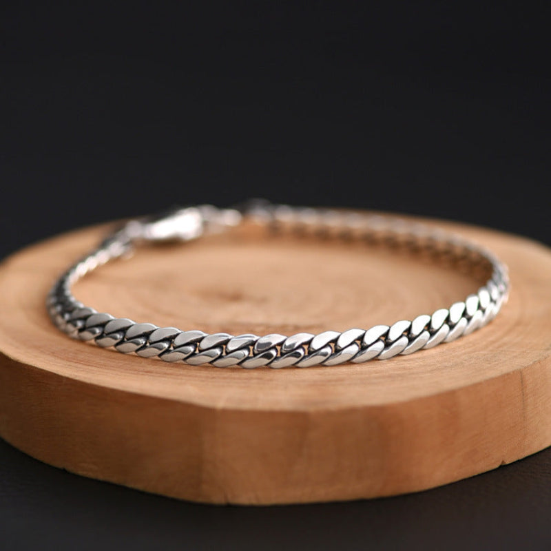 Le Maillon Classique Silver Bracelet