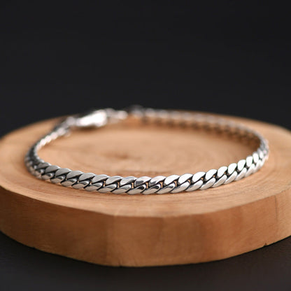 Le Maillon Classique Silver Bracelet