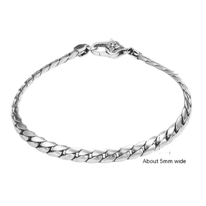 Le Maillon Classique Silver Bracelet