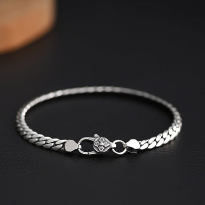Le Maillon Classique Silver Bracelet