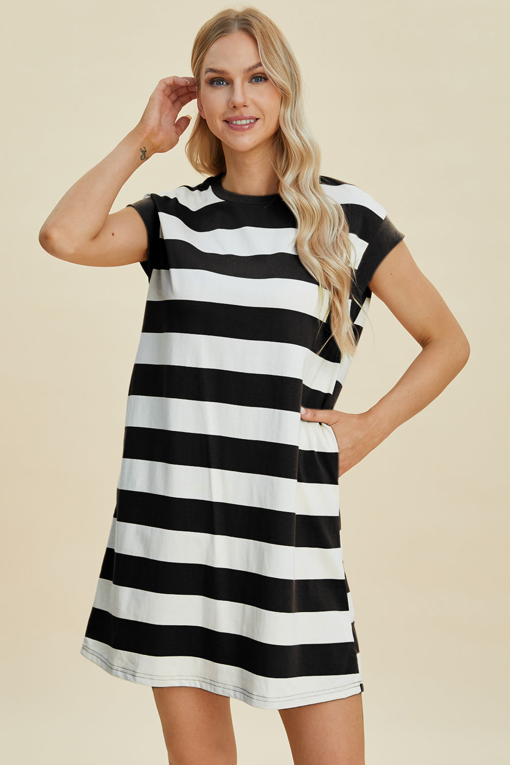 Breton Mini Dress
