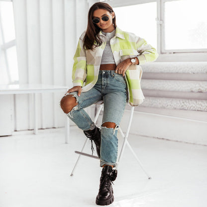 The Plaid & Simple Shacket