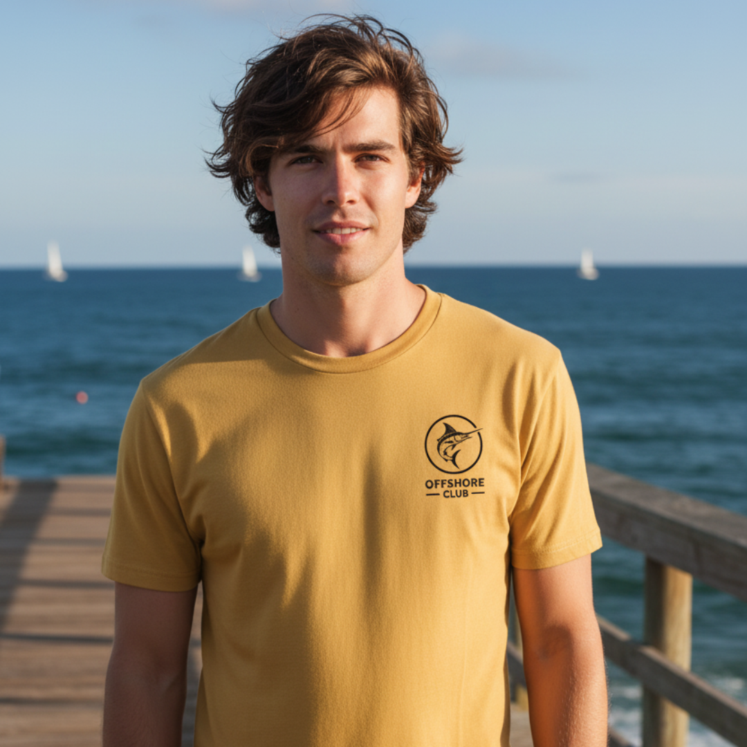 HOOKED IN PARADISE MARLIN TEE