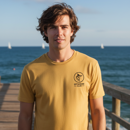 HOOKED IN PARADISE MARLIN TEE