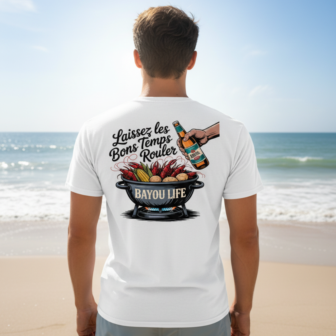 BAYOU WILD CRAWFISH BOIL TEE