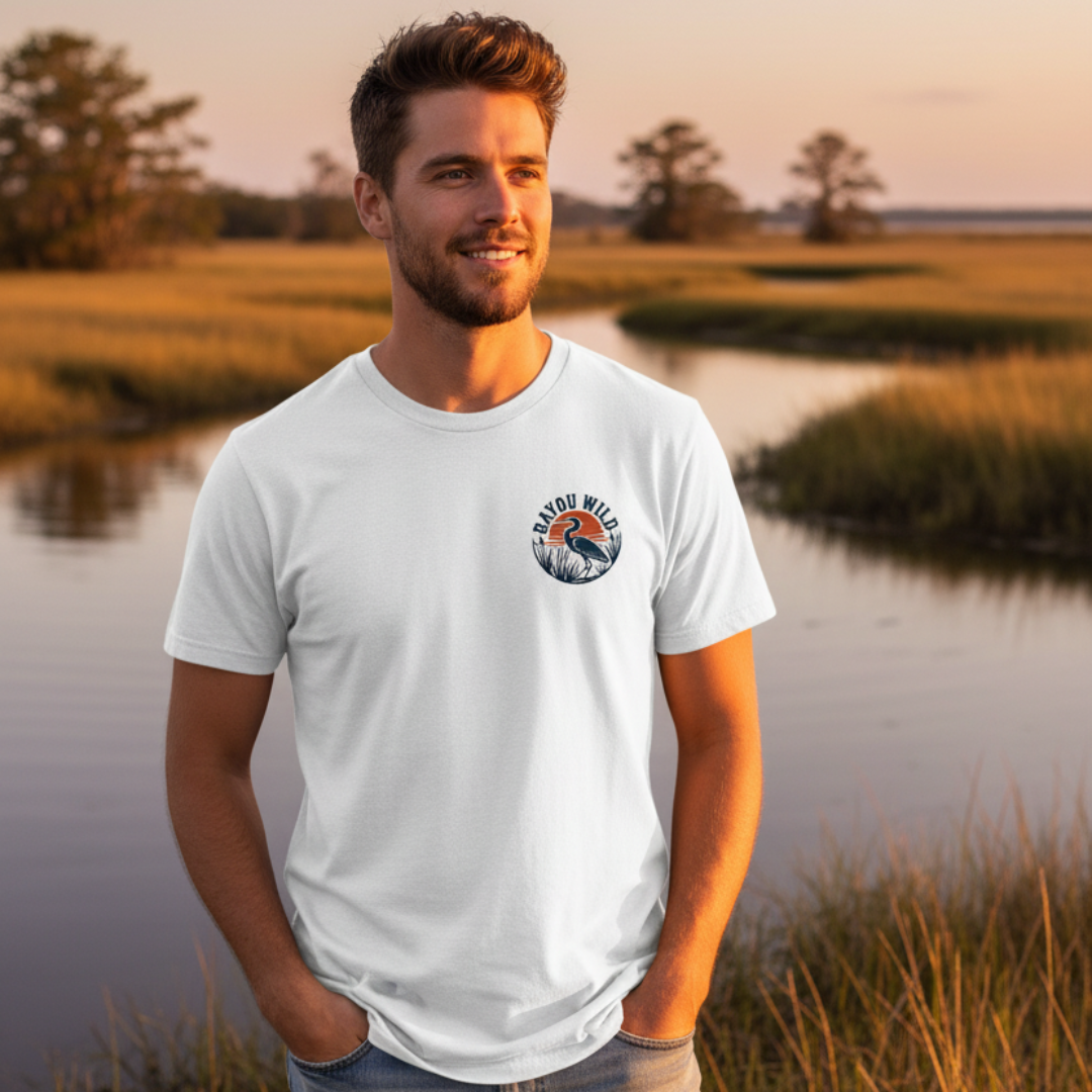 BAYOU WILD GUARDIAN OF THE ATCHAFALAYA TEE