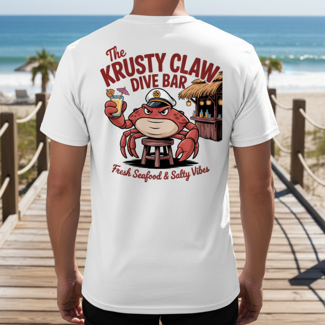 THE KRUSTY CLAW DIVE BAR TEE