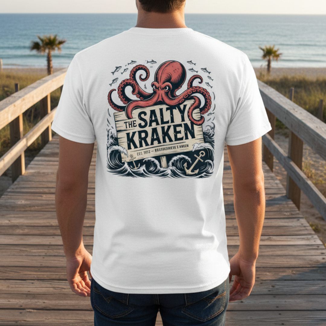 THE SALTY KRAKEN TEE