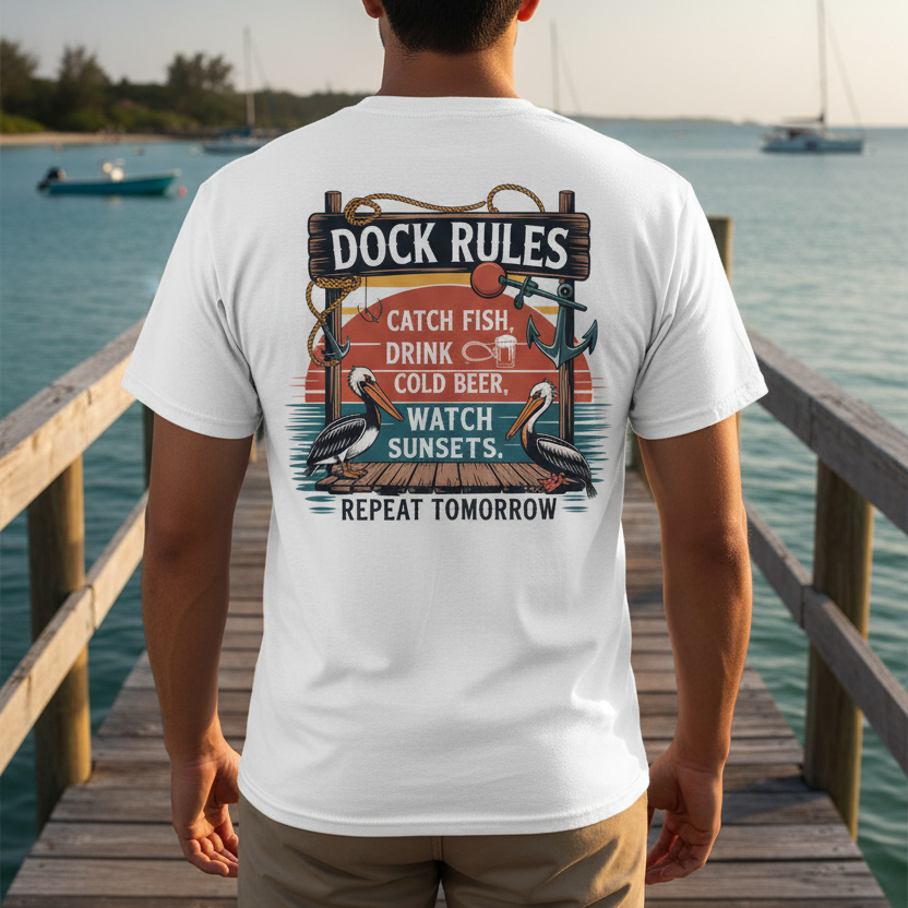 DOCK RULES TEE