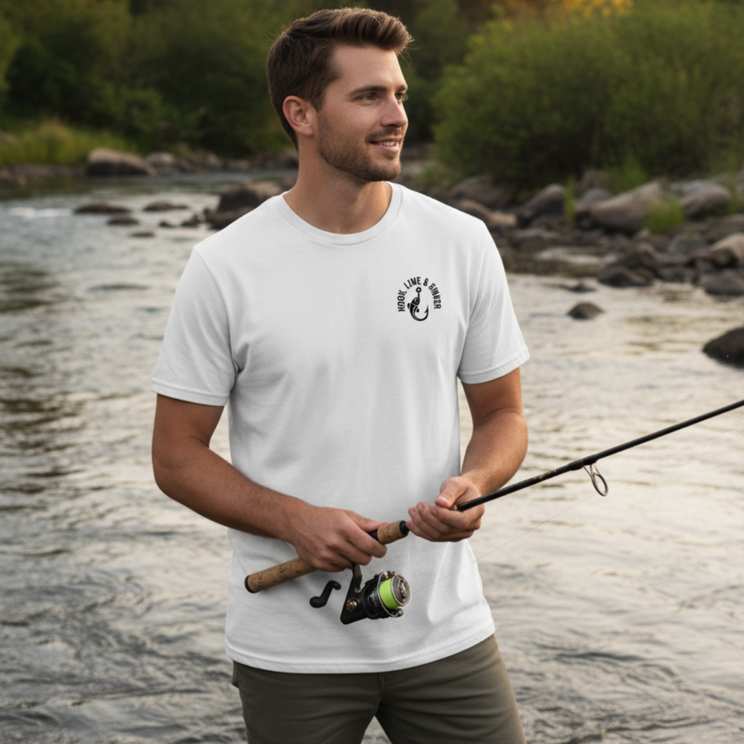 HOOKED FOR LIFE TEE