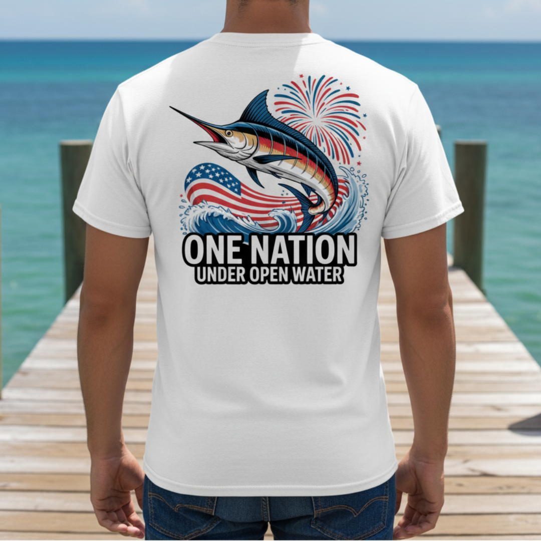 ONE NATION OPEN WATER TEE