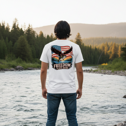 FREEDOM FLIES HERE TEE