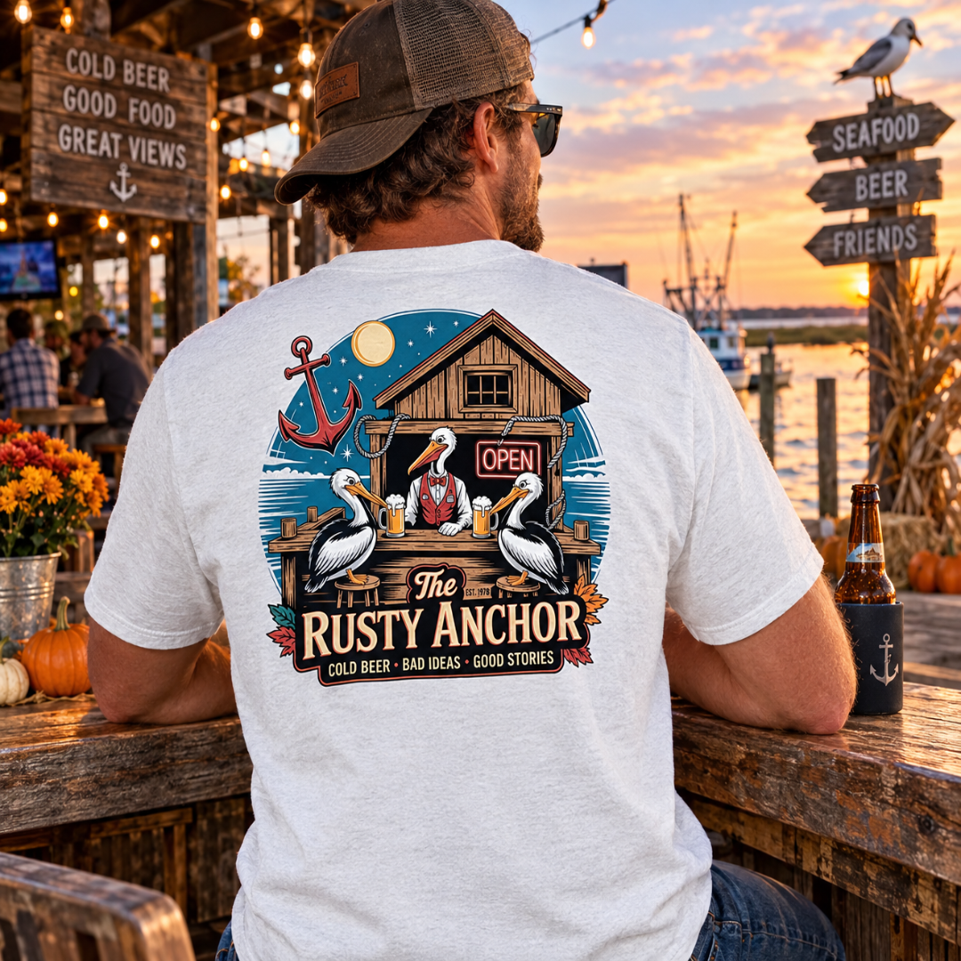 THE RUSTY ANCHOR TEE